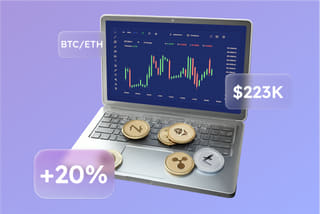 Représentation technologique de la plateforme de trading automatique alimentée par l'IA sur Fidèle Fintrion